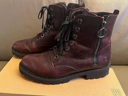 Remonte Cristallino Schnürstiefelette aus Leder Grösse 39