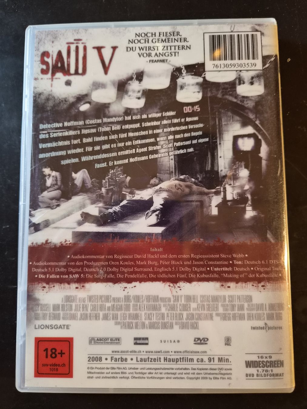 Tutti i DVDs: Saw 2 DVD – Usato da S-chanf venduto da pat_9lxp 1