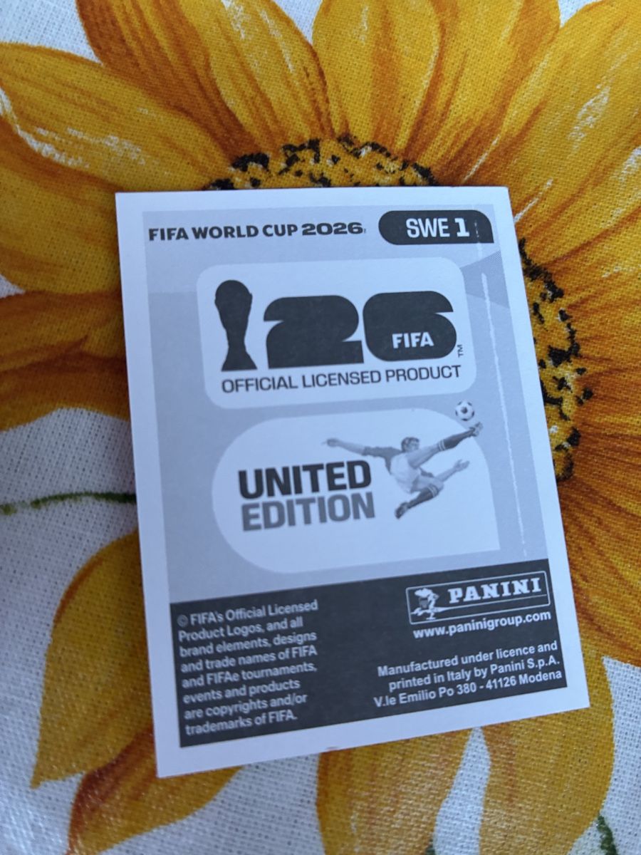 Panini Sammelbilder & Trading cards: FIFA World Cup 2026 Sticker SWE 1 Panini Unused – Gebraucht aus Wettingen von ric_xm6x 1