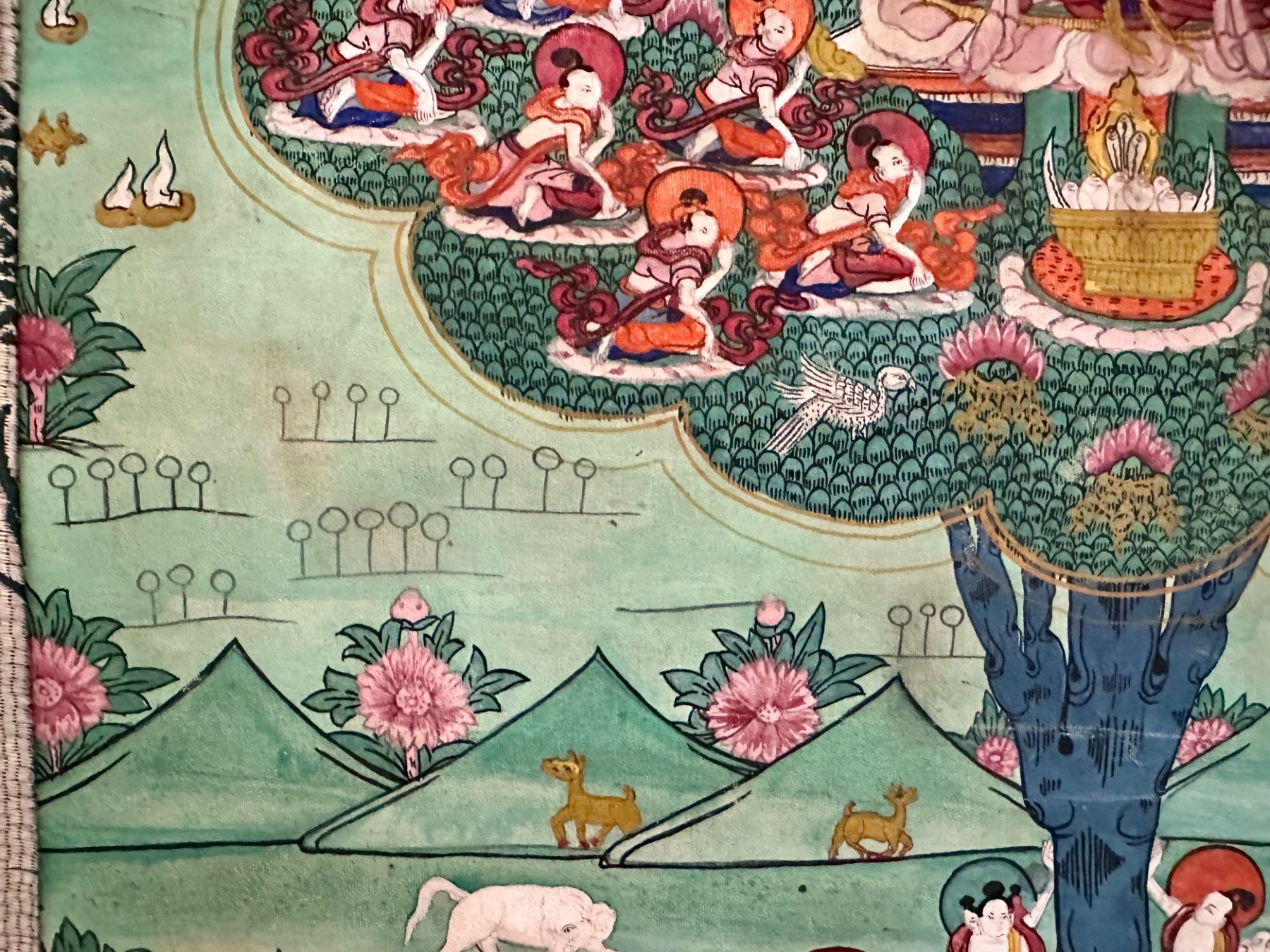 Dipinti: Thanka Buddha Tibet Nepal alt – Usato da Basel venduto da chinarh891 6