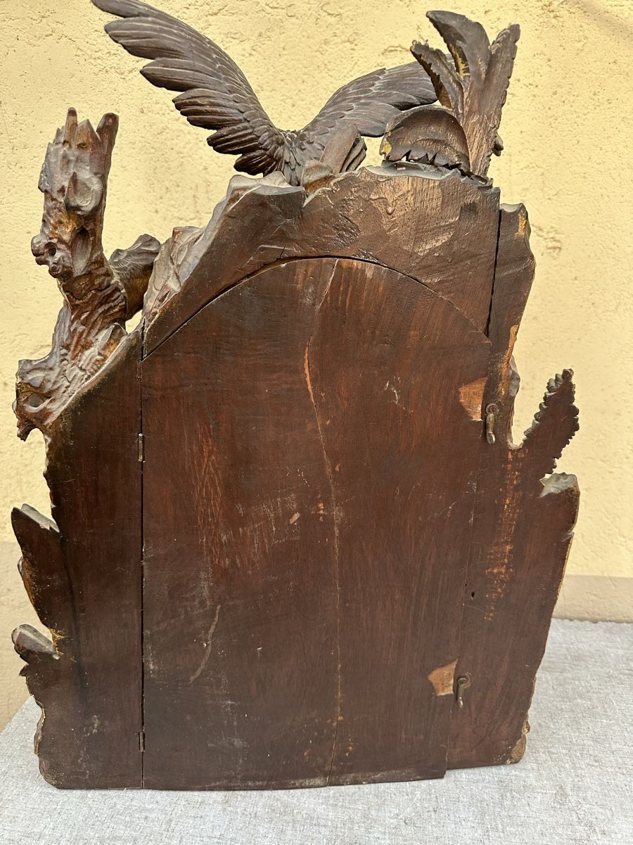 Camini: antike Schwarzwälder Kamin Uhr – Usato da Oberentfelden venduto da vilibrand 2
