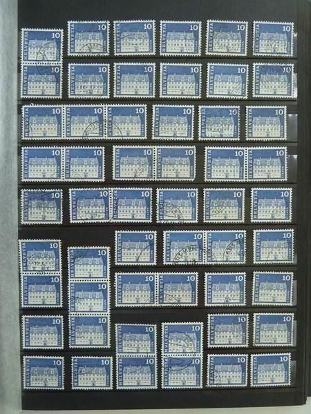 Alle Briefmarken: 1964/68 Freuler-Palast. Näfels – Gebraucht aus Zürich von Chaeffeler 3