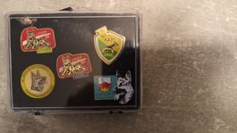 5 Pin's von versch. KAPO'S