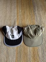 Ciele and Quicksilver sports caps