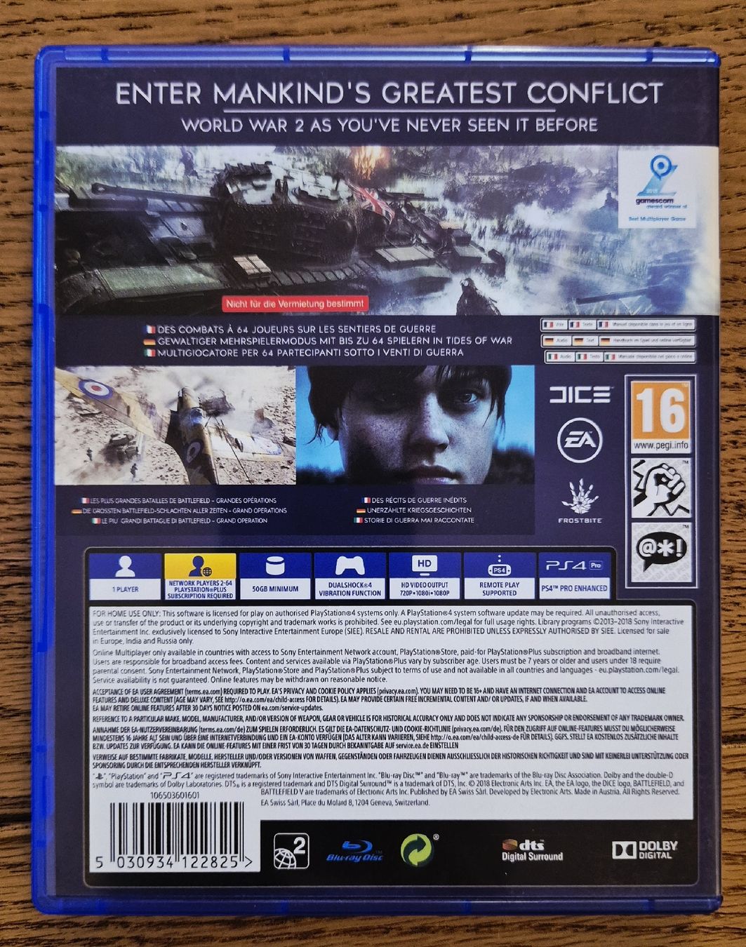 Giochi: Battlefield V PS4 – Nuovo (secondo la descrizione) da Au SG venduto da AlenCompany 1