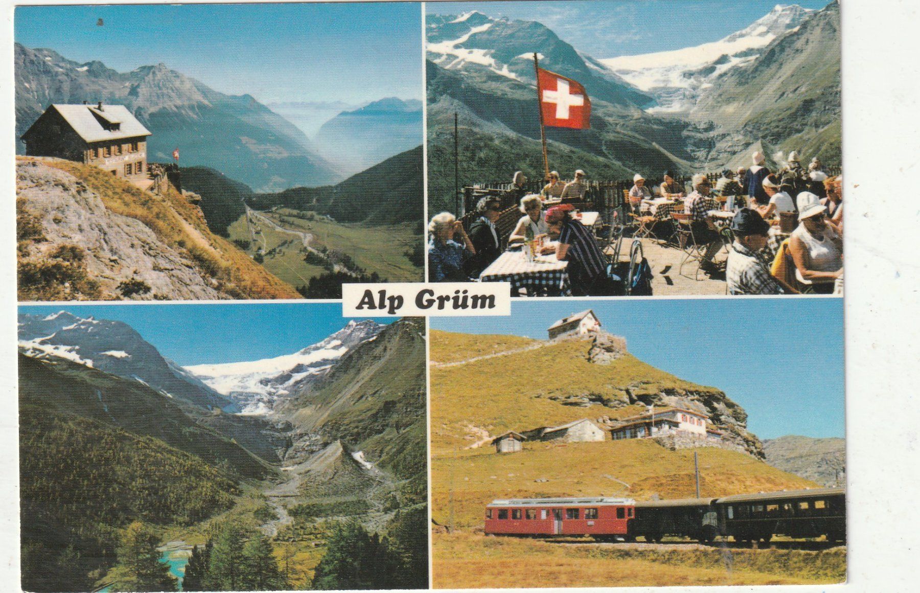 Cartoline postali: Alp Grüm  MBK – Usato da Lumbrein venduto da made02