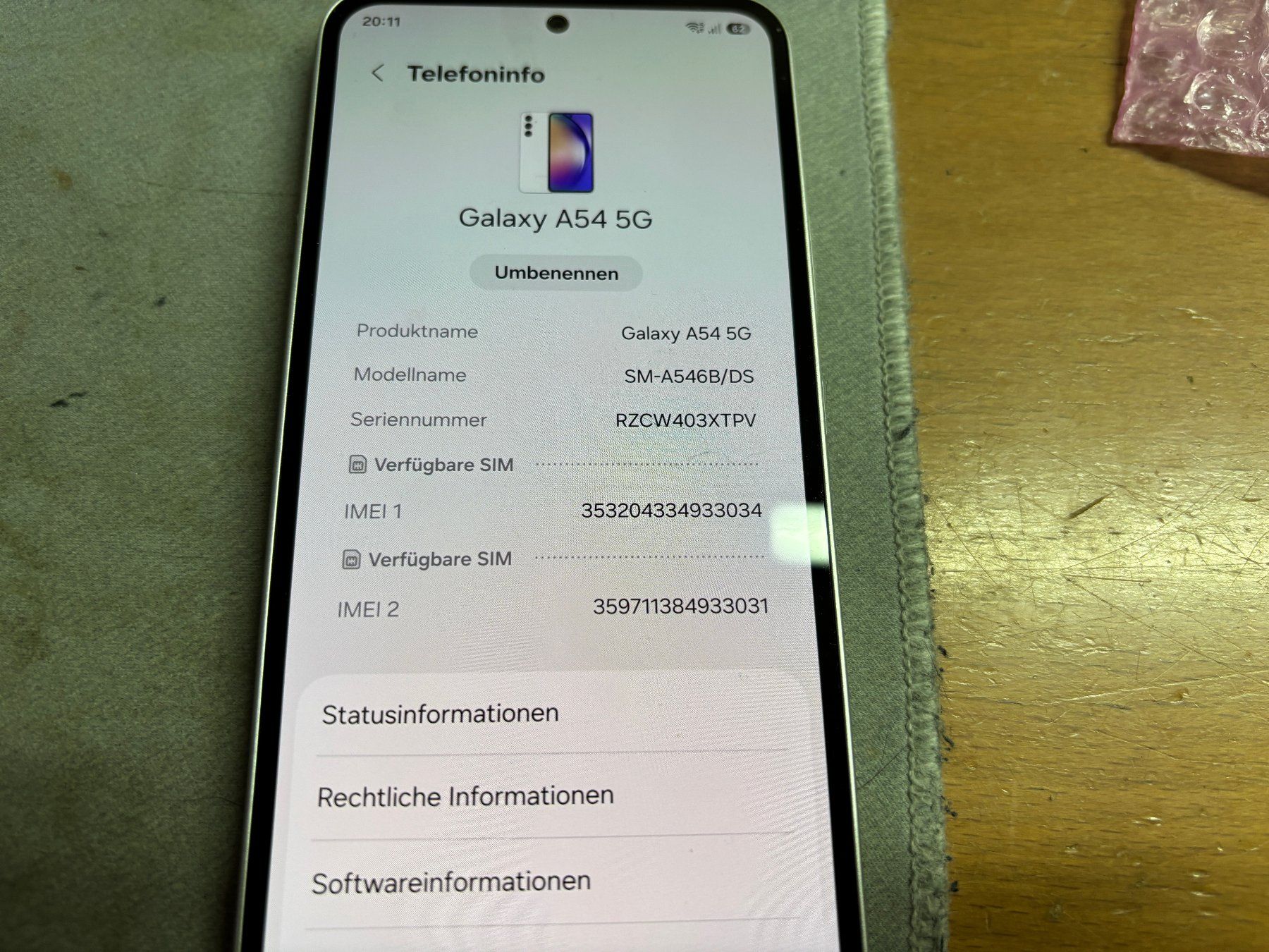 Samsung Telefoni cellulari / Smartphones: Samsung A54 5G 128Gb#7 – Usato da Au SG venduto da bah_6f5w 2