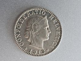 20 Rappen, Jahrgang 1912
