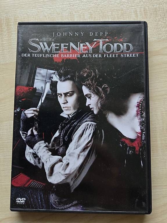 Alle DVDs: Sweeney Todd – Gebraucht aus Lauerz von betsan666