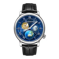 ⌚ Herrenuhr Automatikuhr Sternenhimmel Leuchtend Leder NEU