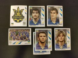 Ukraine Team Stickers Panini coupe du monde 2006