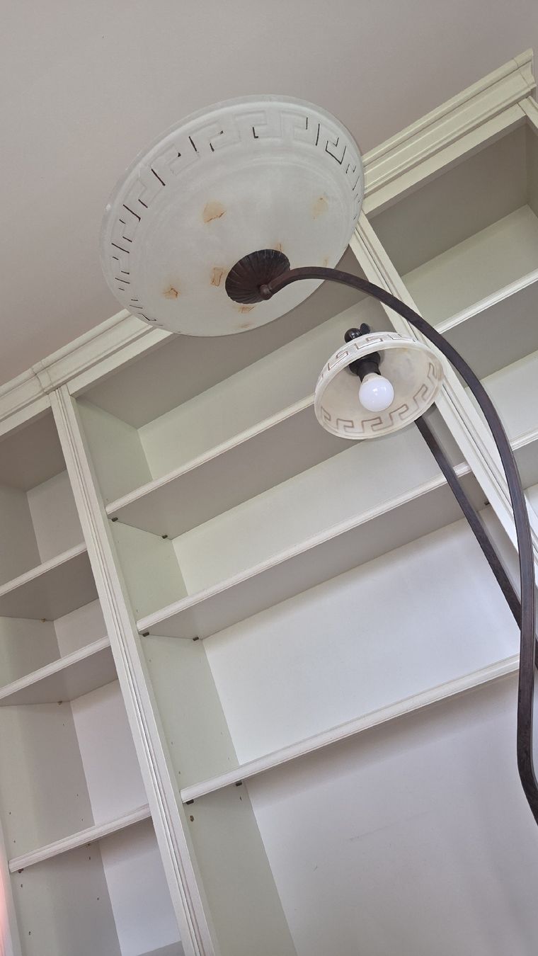 Lampade: Jugendstil Stehlampe mit Leselicht. – Usato da Beckenried venduto da palle2105 2