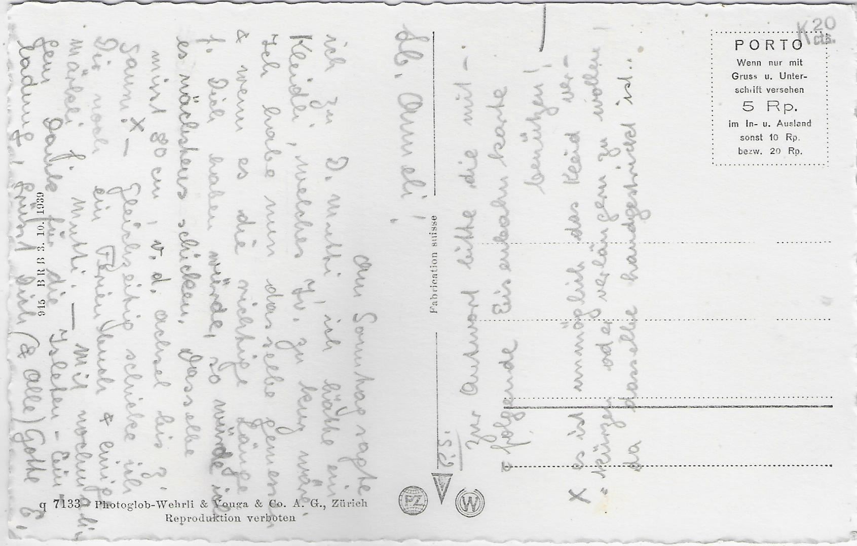 Cartoline postali: Reinach AG - Generalansicht – Usato da Ettingen venduto da Kartenplanet 1