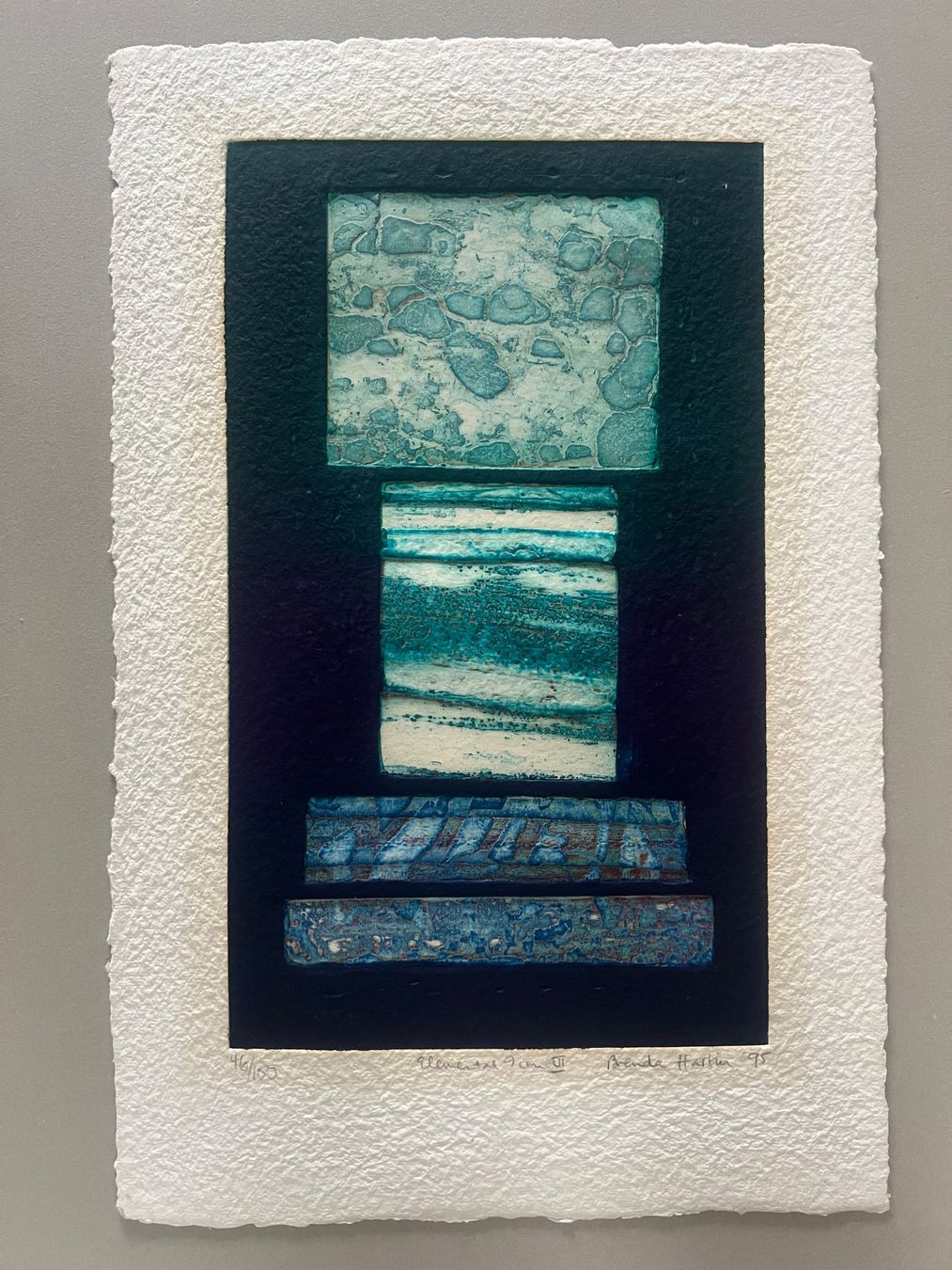 Grafica & Litografie: Brenda Hartill, handsigniert, nummeriert – Usato da Rain venduto da Pic-Ass 1