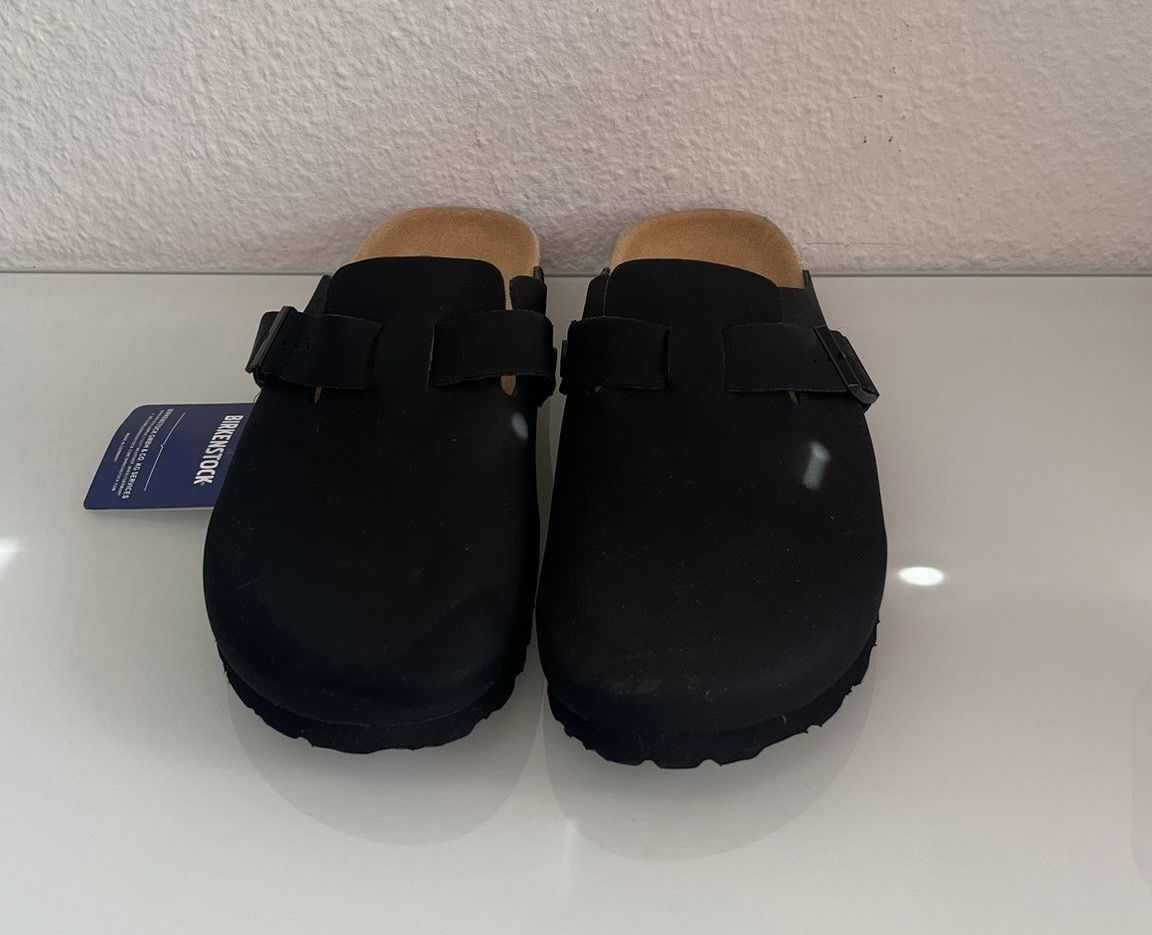 Birkenstock Scarpe da uomo: Birkenstock Clogs Gr. 43 Schwarz – Nuovo (secondo la descrizione) da Gsteigwiler venduto da deliciouslook 2