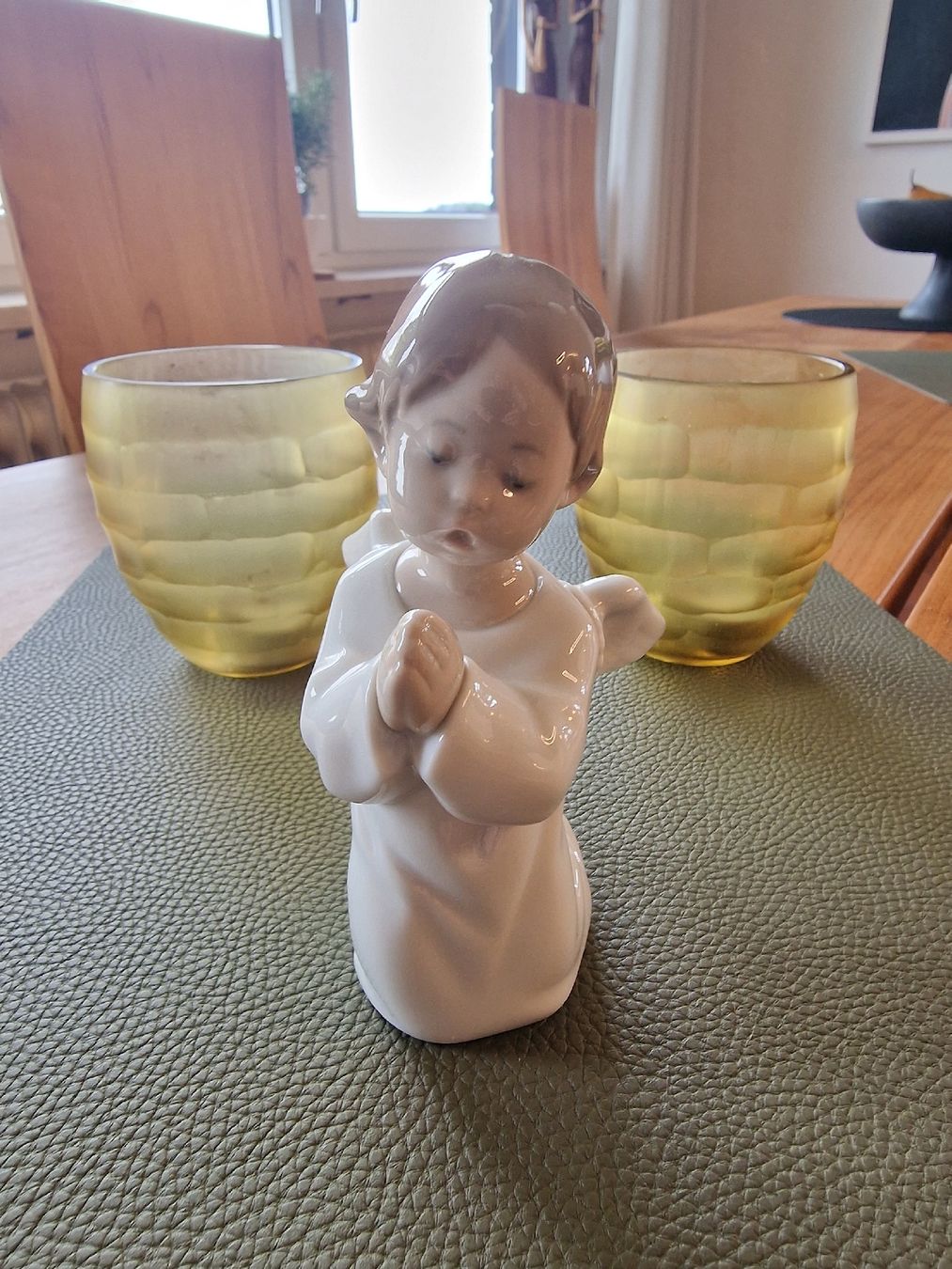 Lladro Statuette: Lladro Engel kniend Betend – Usato da Eglisau venduto da mmkristall 1