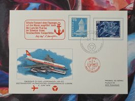 CL34 Enveloppe + Timbre Suisse 1975