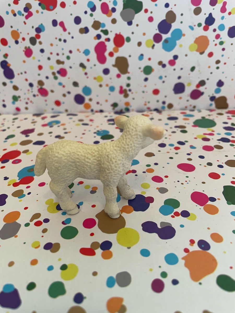 Schleich Figuren: Schleich Spielfigur Lamm weiss – Gebraucht aus Zürich von 01pippa 2