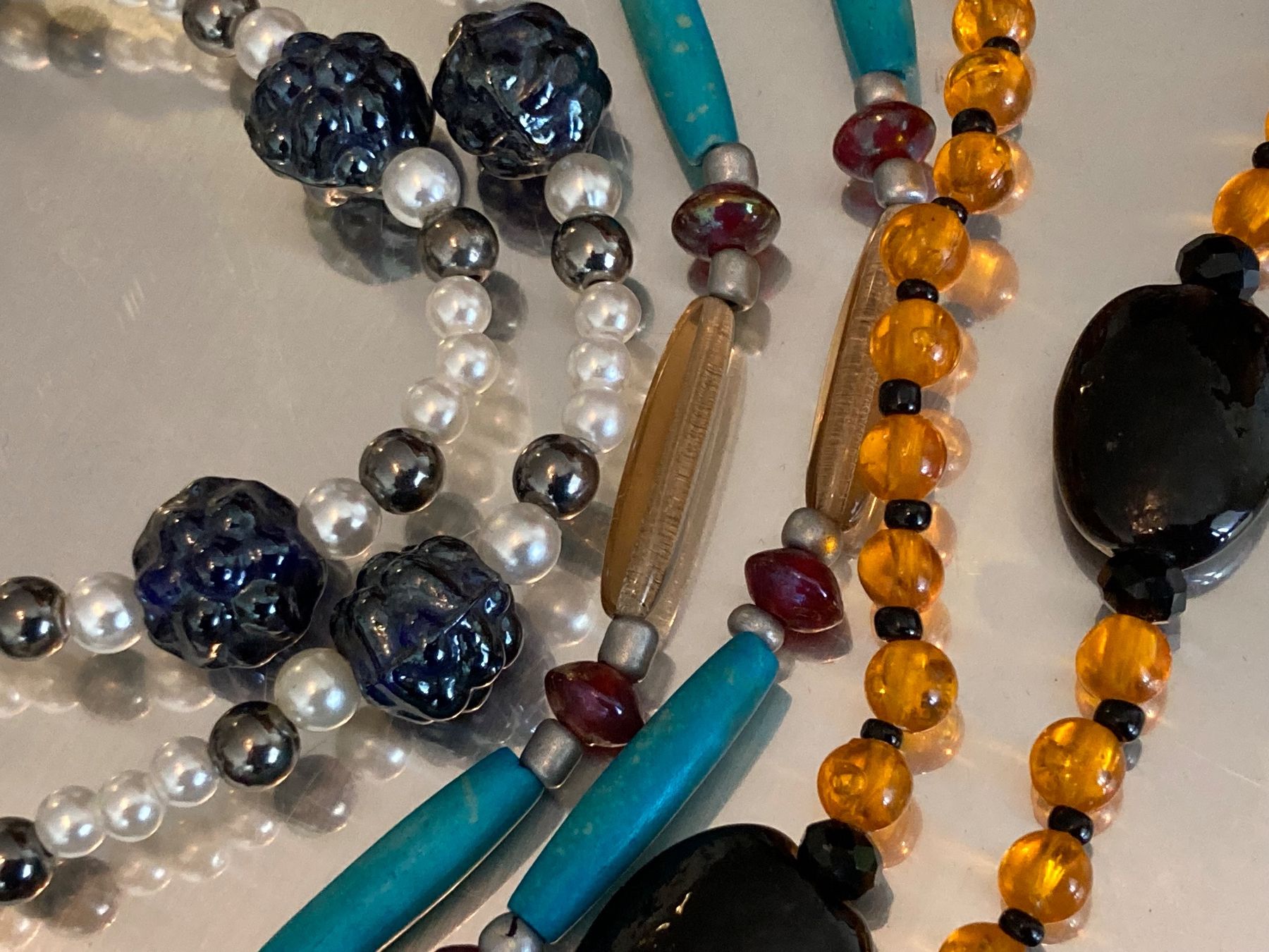 Catenine: Lot 3 colliers vintage – Usato da Marly venduto da Antigona71 1