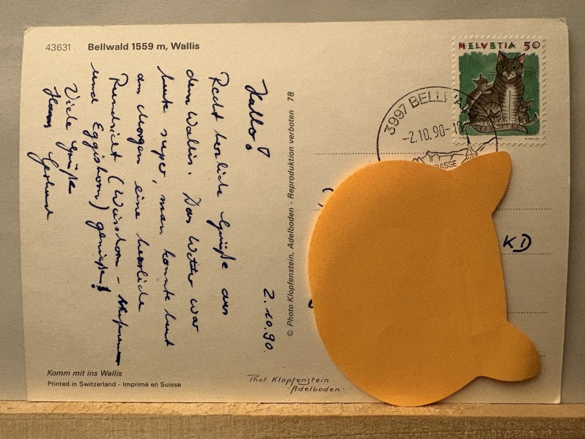 Ansichtskarten: AK von Bellwald – Gebraucht aus Rümlang von Kartenpost1 1