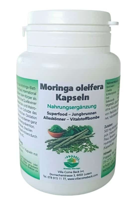 Cibi & Specialità: Moringa Blattpulver Kapseln – Nuovo e nell'imballaggio originale da Luzern venduto da ivo_schild