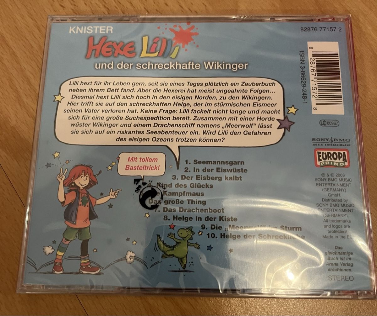 CD: Hexe Lilli und der schreckhafte Wikinger CD, nagelneu – Nuovo e nell'imballaggio originale da Hünenberg See venduto da spartakus02 1