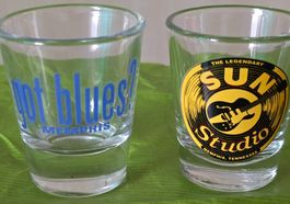 aus Memphis Tennessee: Sun Record Studio & Blues Gläsli