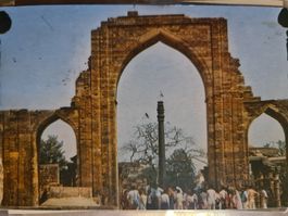 Alte Postkarte Indien Delhi um 1970