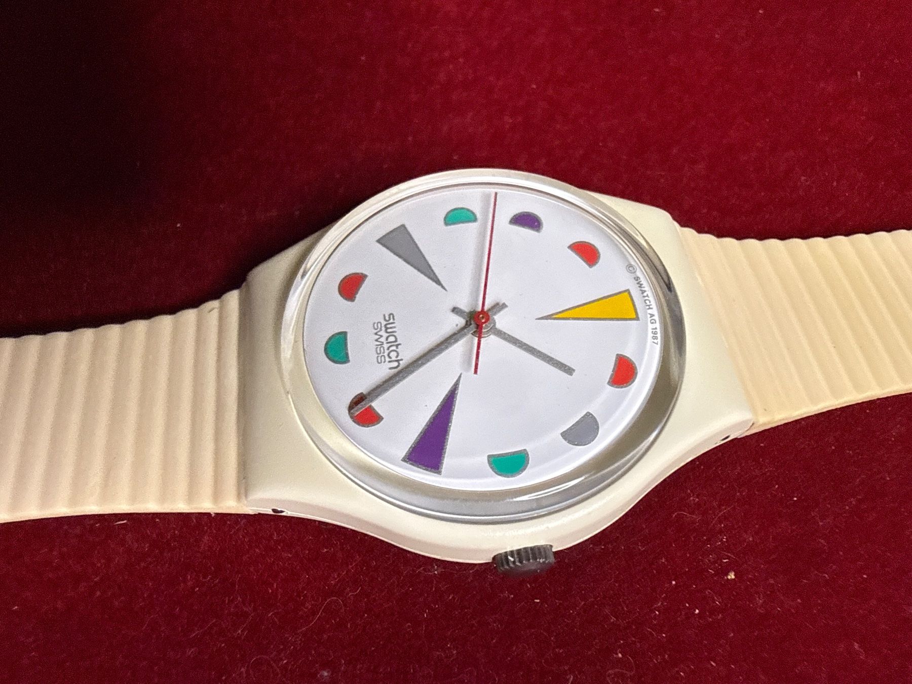 Swatch Uhren: Swatch 1987 – Neu (gemäss Beschreibung) aus Pfeffingen von Allhandelklgwatches 1