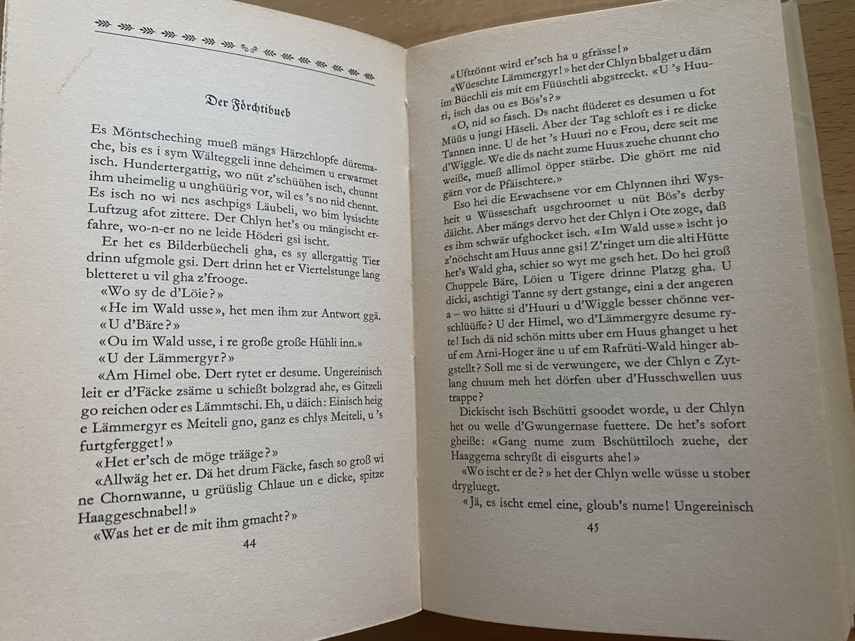 Libri: Draeti, Muetti u der Chlyn - Simon Gfeller – Usato da Schwarzenburg venduto da Michellu 8