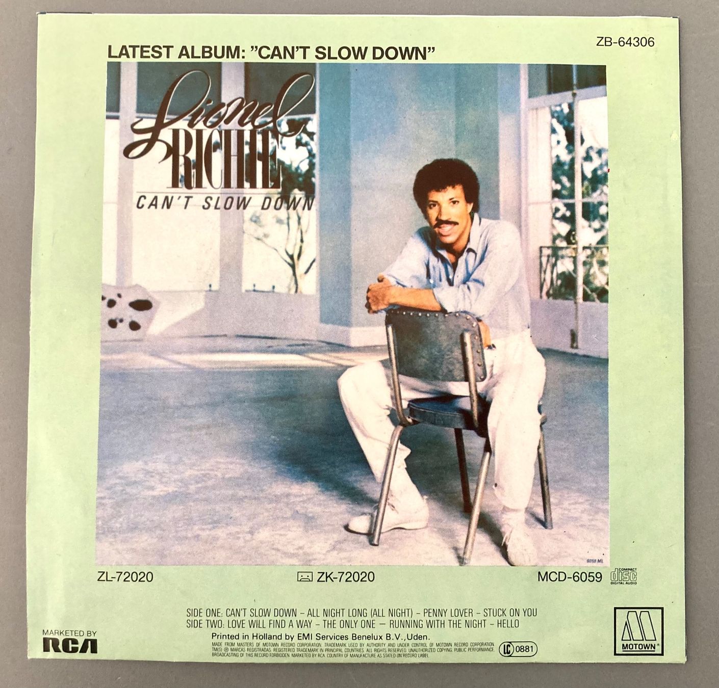Schallplatten: LIONEL RICHIE - HELLO – Gebraucht aus Poliez-Pittet von Newtown-Records 1