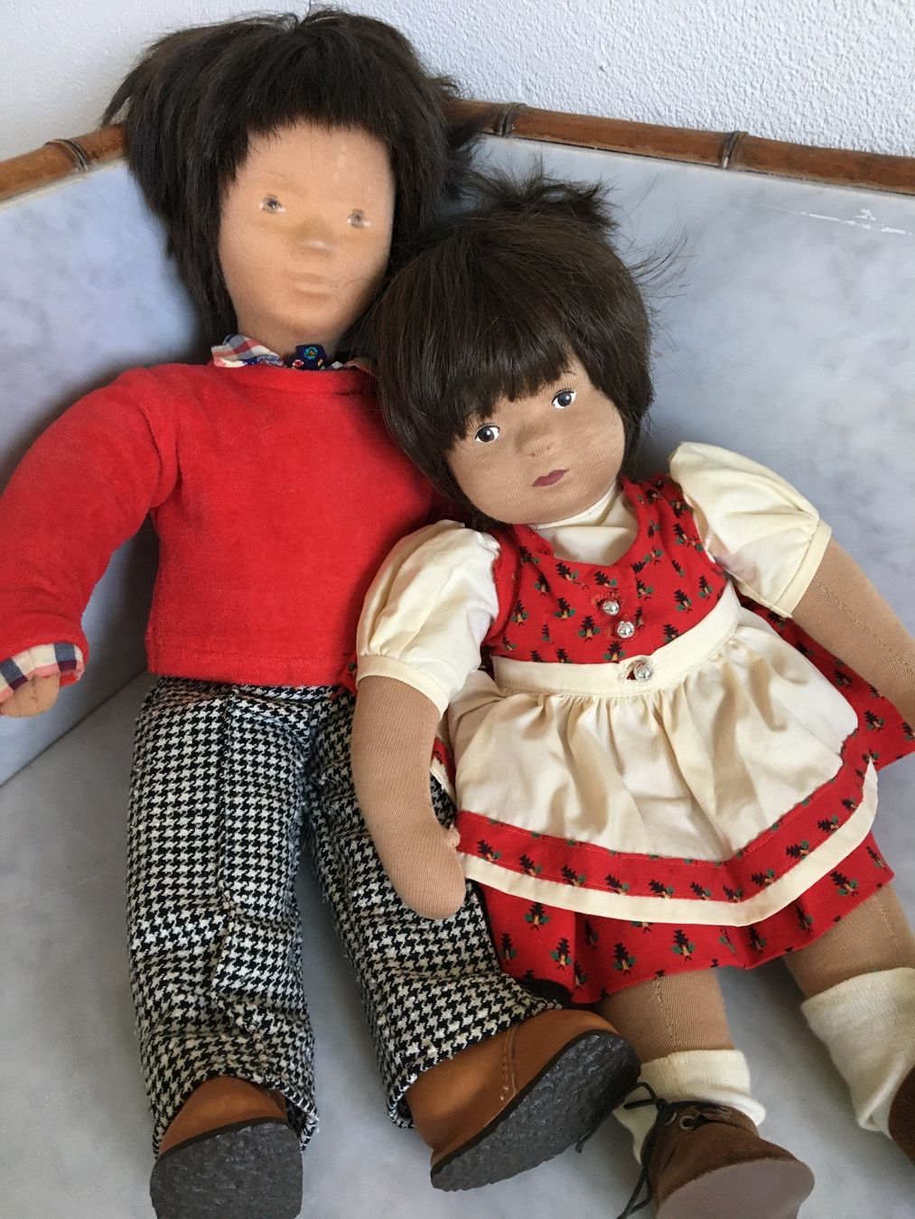 Puppen: Puppe Handarbeit ca.1970 – Gebraucht aus Siebnen von Starlauf