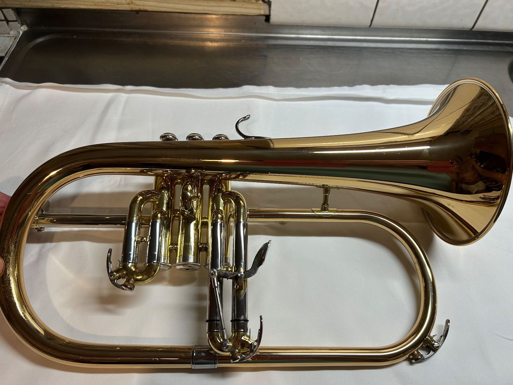 Yamaha Instruments de musique: Flügelhorn Yamaha – D'occasion à Langwiesen par rhytromp 3
