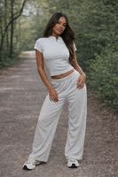 Grauer Loungewear Anzug