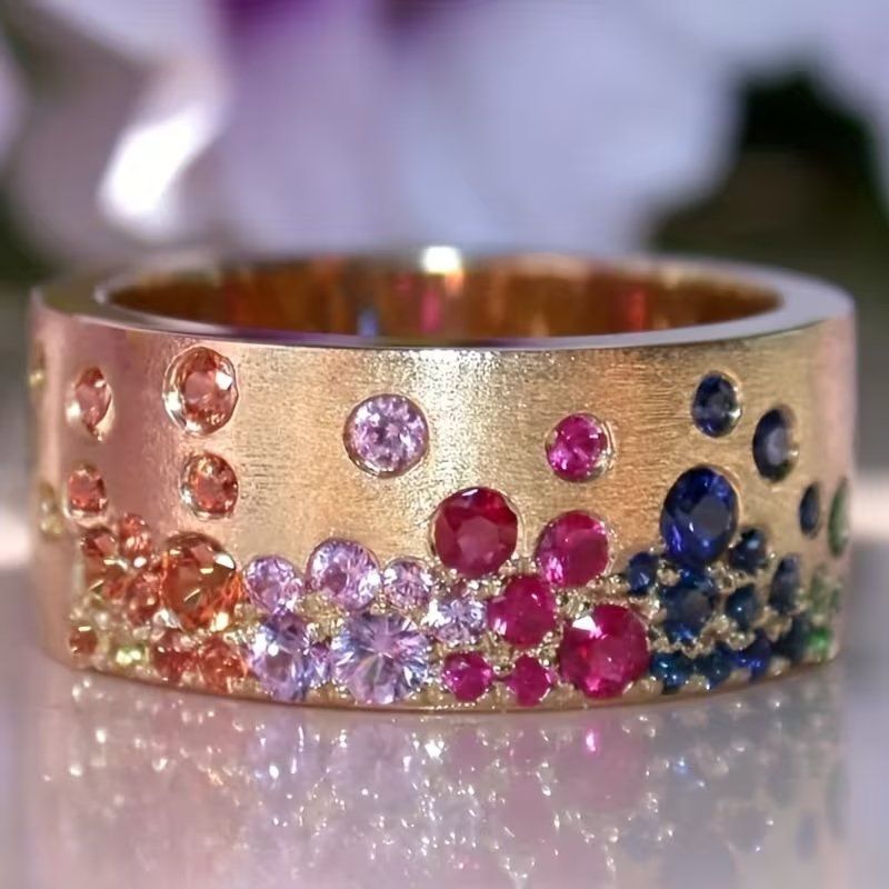 Anelli: Cocktail Ring – Nuovo e nell'imballaggio originale da Bern venduto da Miraitrading.ch 1