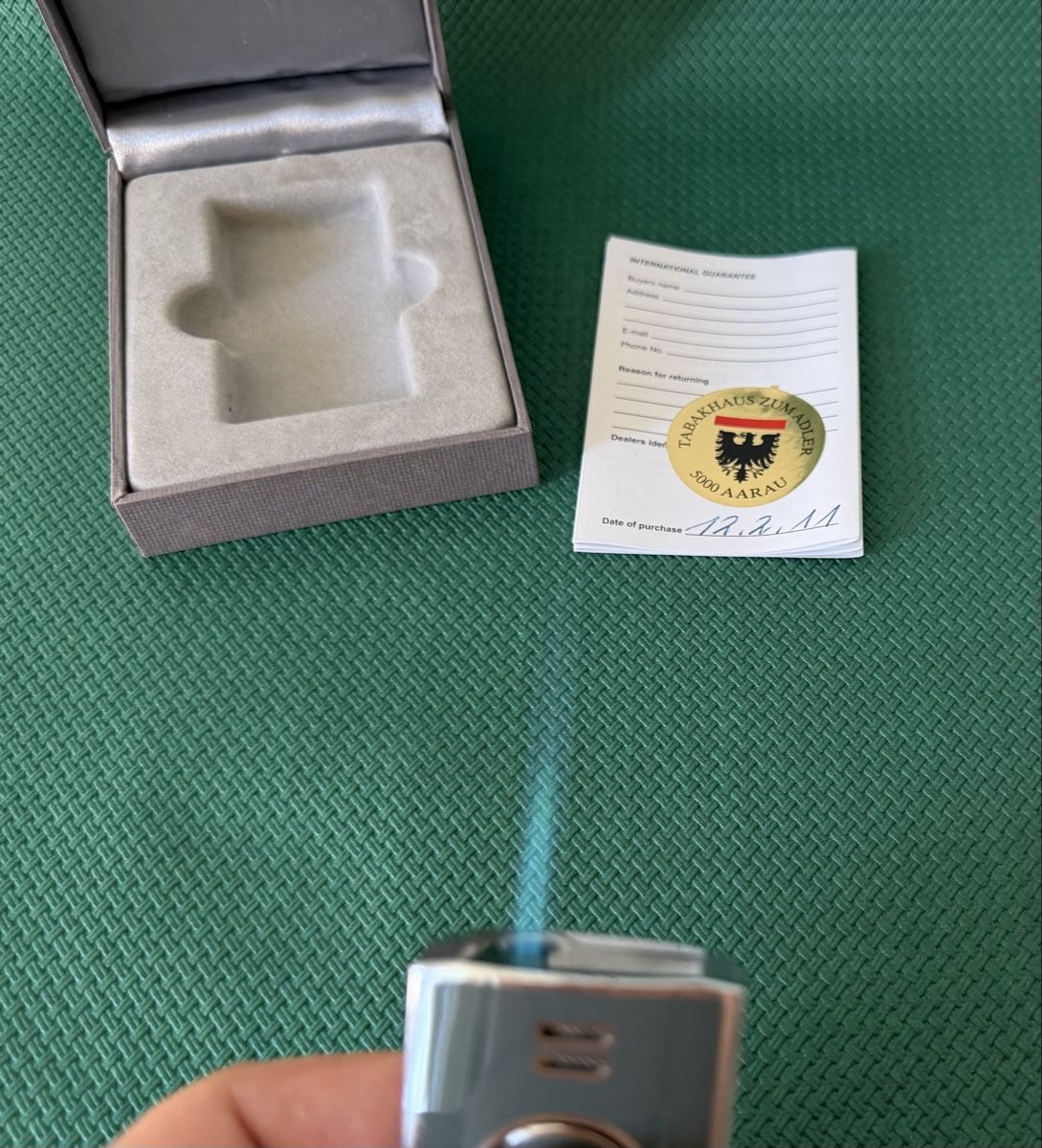 Accendini: Zino Jetflame Feuerzeug mit Originalbox – Nuovo (secondo la descrizione) da Rombach venduto da vir_2dsd 5