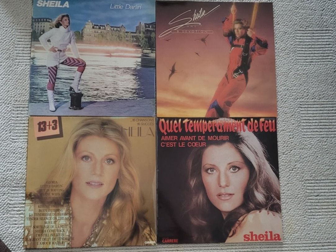 Dischi in vinile: 4 LP  Sheila – Usato da Martigny venduto da MZ-67