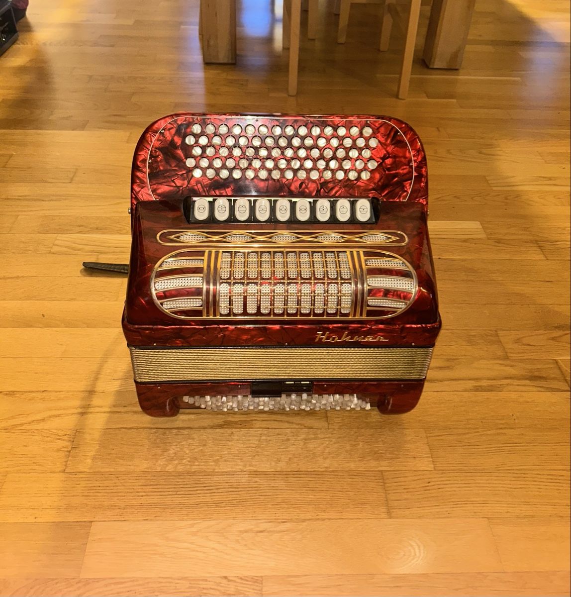 Hohner Strumenti musicali: Hohner-Akkordeon – Usato da Dussnang venduto da pet_fcy5