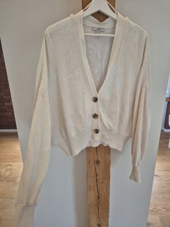 EDC Strickjacke, Gr. M, cremeweiss - perfekt für Frühling