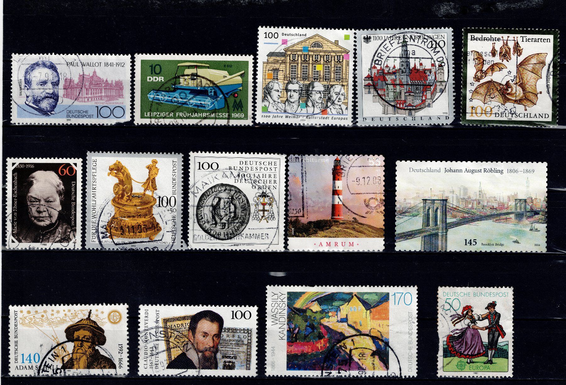 Tutti i francobolli: Letzte Chance ! 25x Briefmarken Deutschland 8 – Usato da Tenniken venduto da mik_6mxg 6