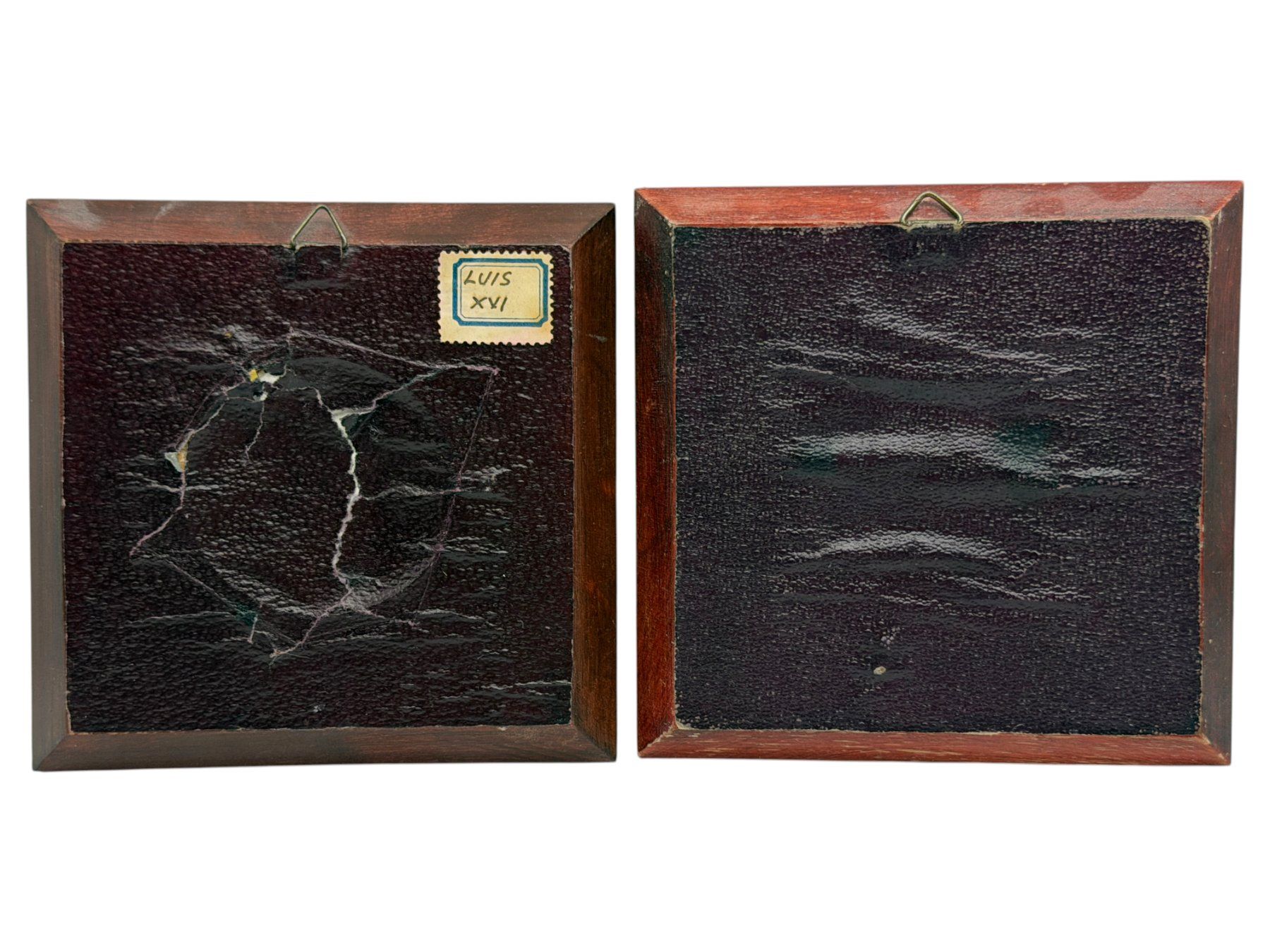 Tableaux: Paire de miniatures anciennes – D'occasion à Morges par 1tiquaire 9