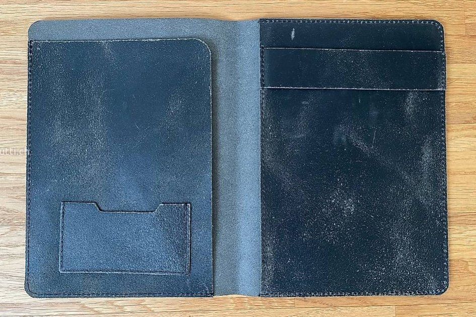 Taschen: Dokumentenmappe, Leder, 18 x 24 cm – Neu (gemäss Beschreibung) aus Ehrendingen von abo_p9n6 1