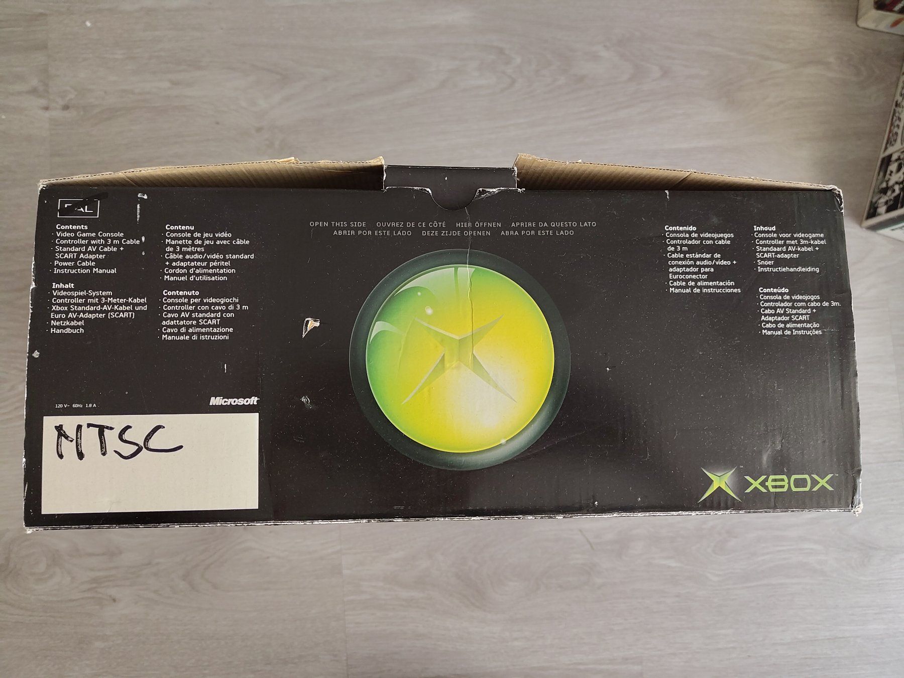 Microsoft Konsolen: Xbox Viedeo Game System NTSC mit 2 US Games – Defekt aus Schachen LU von retrogamer 2