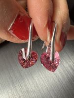 Swarovski Crystels Herzchen Ohrringe NEU