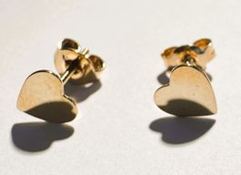 Herzige Ohrstecker 18Karat Gelbgold