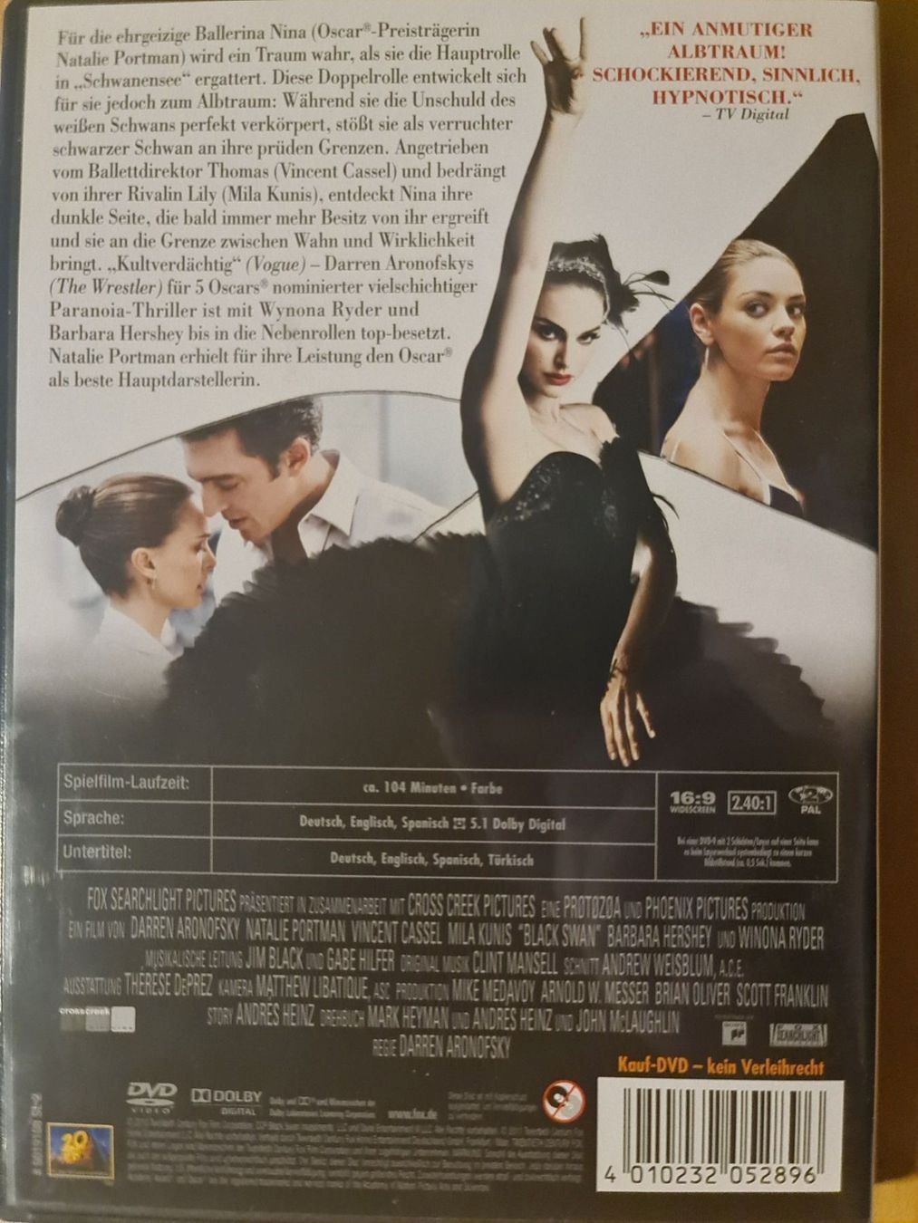 Tutti i DVDs: Black Swan – Usato da Dintikon venduto da Vexi 1
