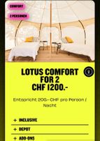 2x VIP OAF Ticket + Lotus Camping für 2