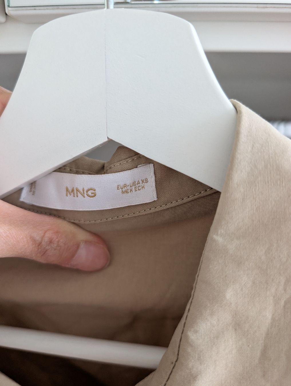 Mango Tute: Mango cotton jumpsuit beige in size XS – Nuovo (secondo la descrizione) da Wilen b. Wollerau venduto da Amessa 3