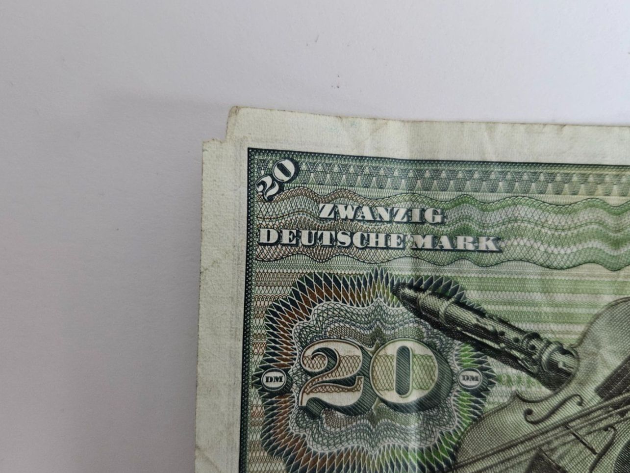 Banconote: Billets de banque 20 Deutsche Mark 1980 - – Usato da St-Barthélemy VD venduto da meal83 2