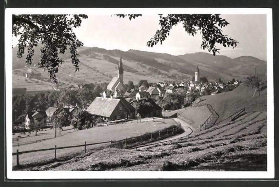 Ansichtskarten: Degersheim, gelaufen 1956 – Gebraucht aus Frauenfeld von POML